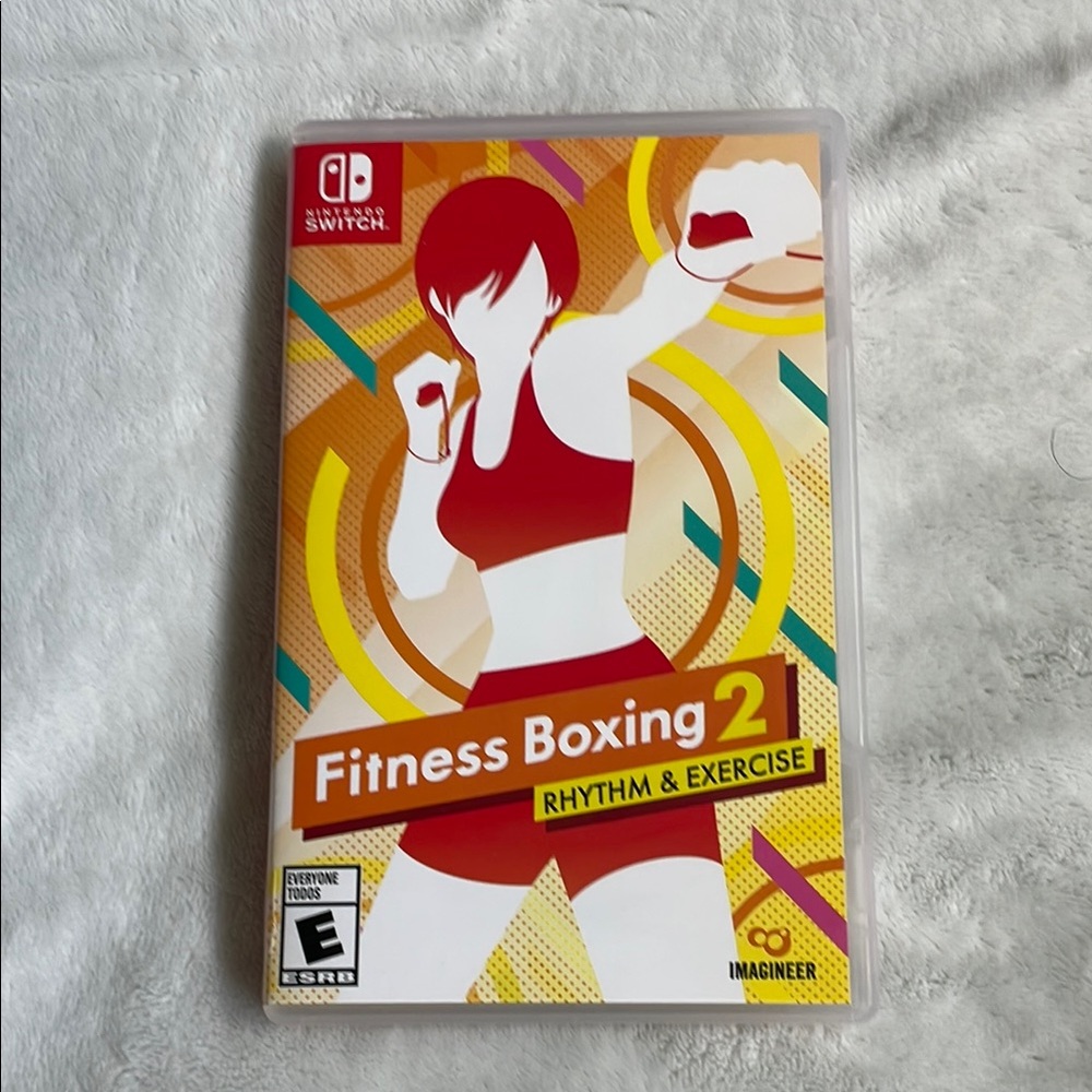 Nintendo Red and Orange Fitness Video Games - Picture 1 of 2